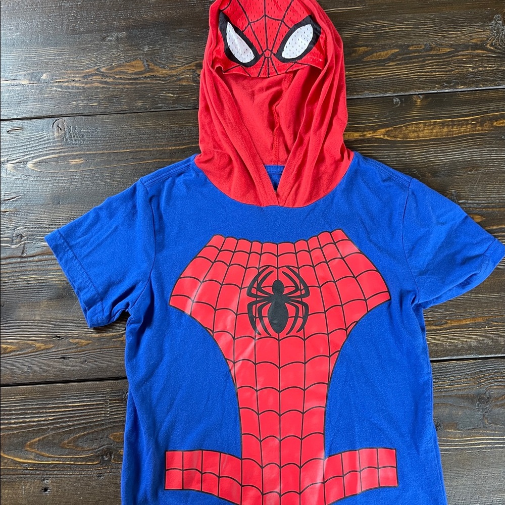 Spider-Man short sleeve hoodie